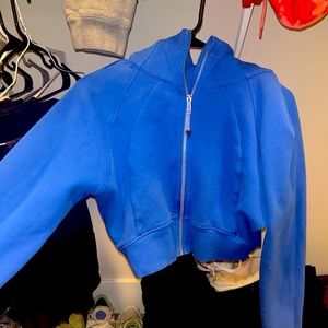 Lululemon Cropped Scuba Fullzip Size 10